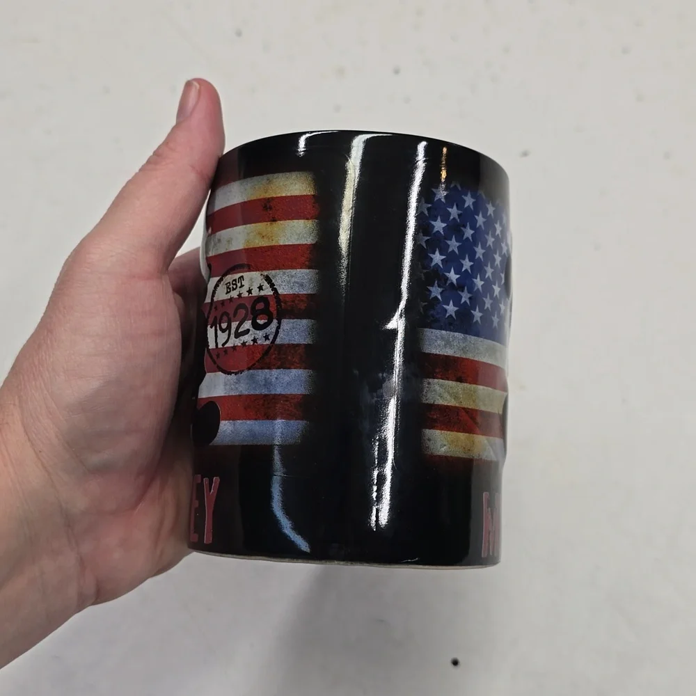 Jerry Lee‎ 1928 Disney Patriotic Mickey Mouse Coffee Cup